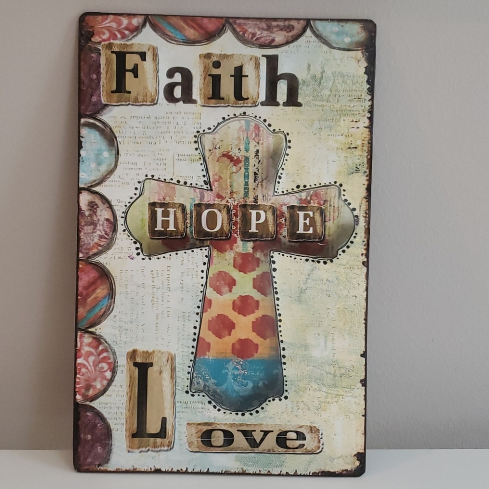 Faith Hope and Love Wall Art